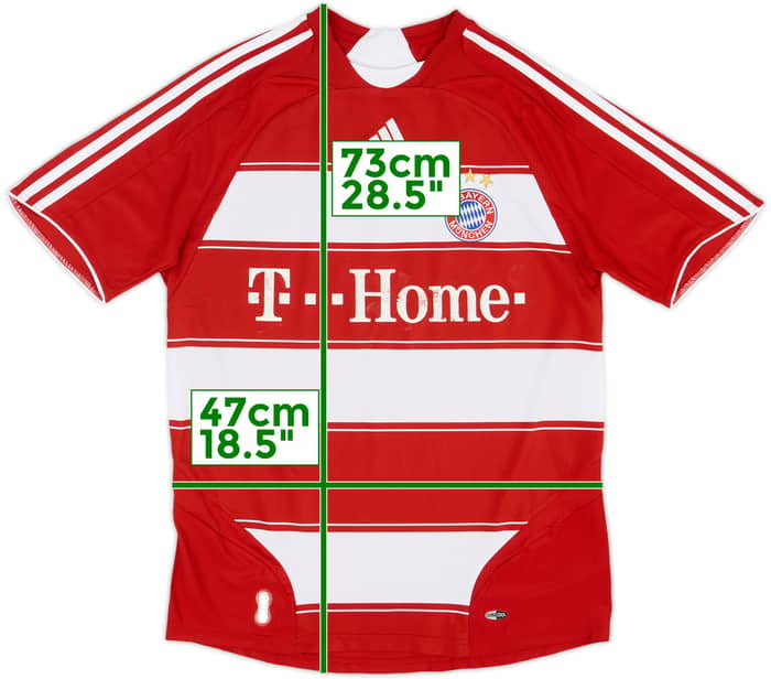 2007-08 Bayern Munich Home Shirt - 5/10 - (S)