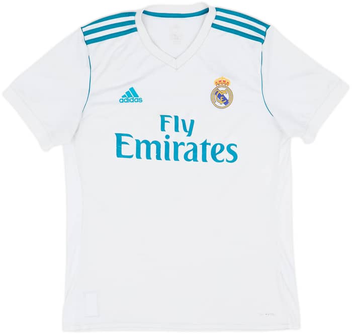 Camiseta de local del Real Madrid 2017-18 Benzema #9 - 4/10 - (M)