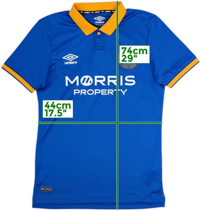 2023-24 Shrewsbury Town Home Shirt - 10/10 - (S)
