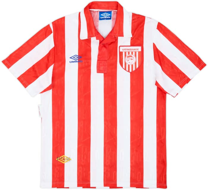 Camiseta de local de Olympiakos 1992-93 - 6/10 - (M)