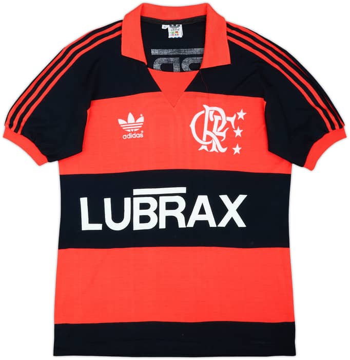1987-90 Flamengo Home Shirt #10 - 6/10 - (L)