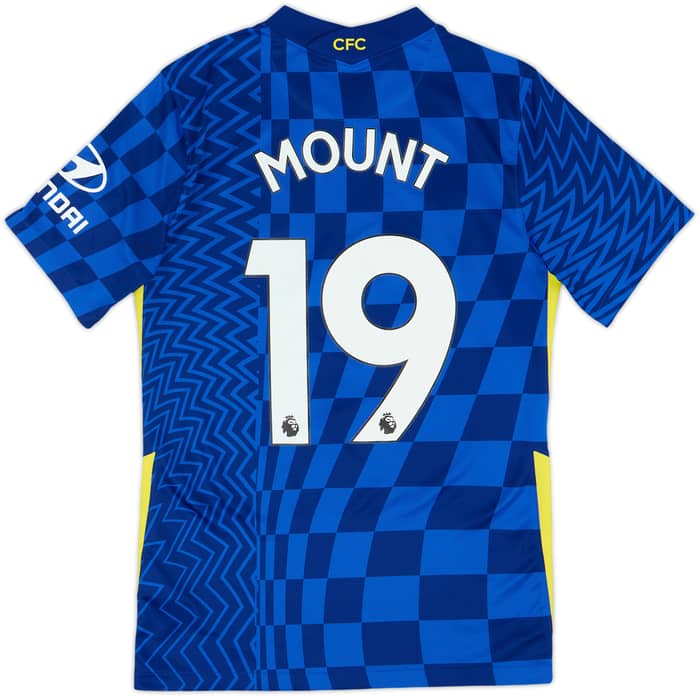 Camiseta de local del Chelsea 2021-22 Mount #19 - 9/10 - (S)