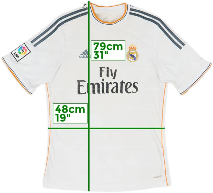 2013-14 Real Madrid Home Shirt - 4/10 - (L)