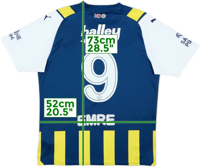 2023-24 Fenerbahce Home Shirt Emre #9 - 4/10 - (L)