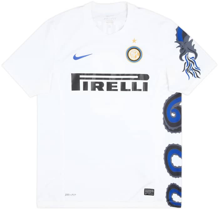 2010-11 Inter Milan Away Shirt Eto'o #9 - 8/10 - (L)