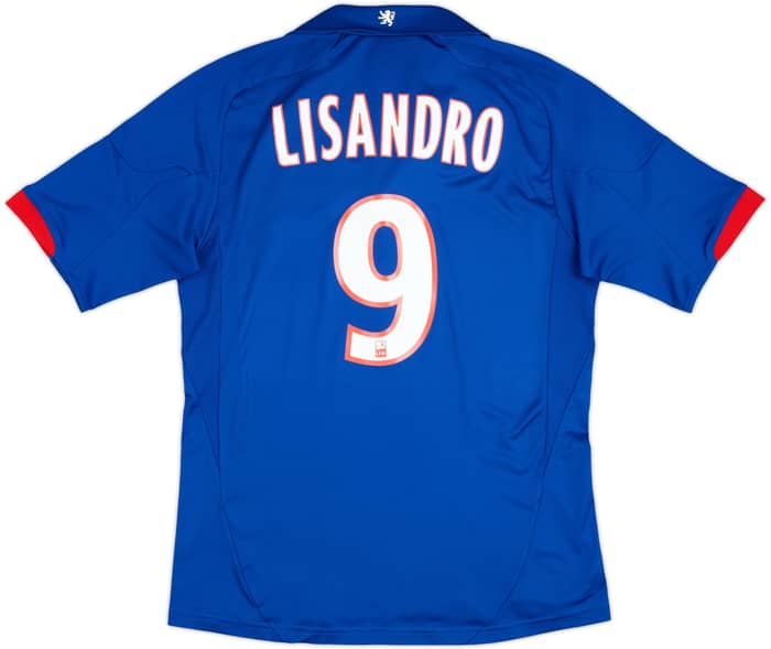 2012-13 Lyon Away Shirt Lisandro #9 - 6/10 - (M)
