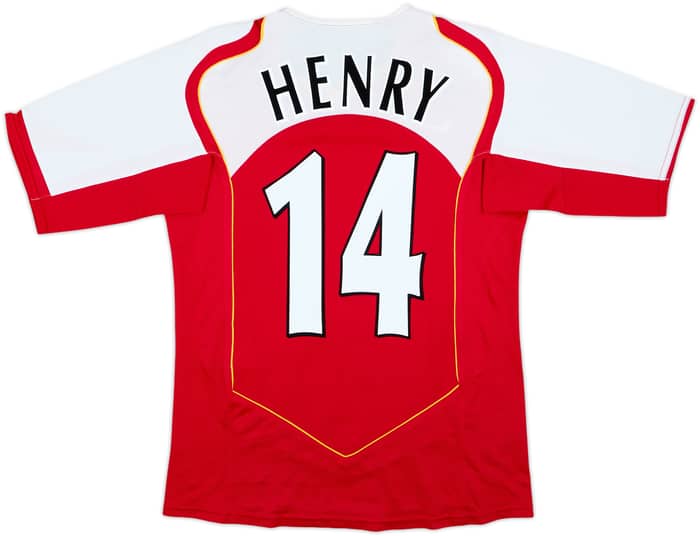 2004-05 Arsenal Home Shirt Henry #14 - 7/10 - (S)