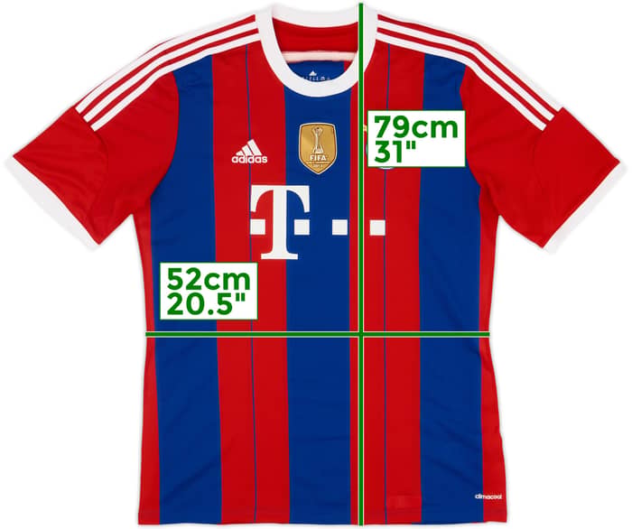 2014-15 Bayern Munich Home Shirt - 5/10 - (XL)