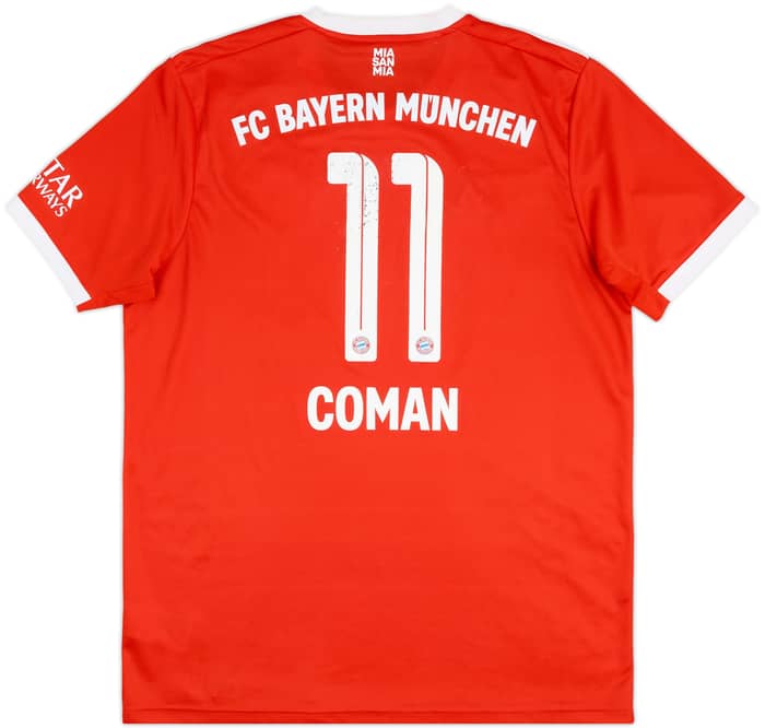 2022-23 Bayern Munich Home Shirt Coman #11 - 5/10 - (L)