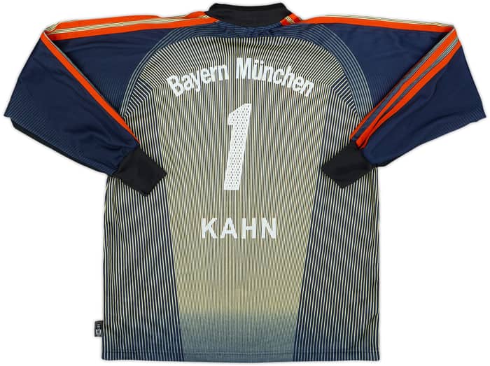 2003-04 Bayern Munich GK Shirt Kahn #1 - 5/10 - (XL.Boys)