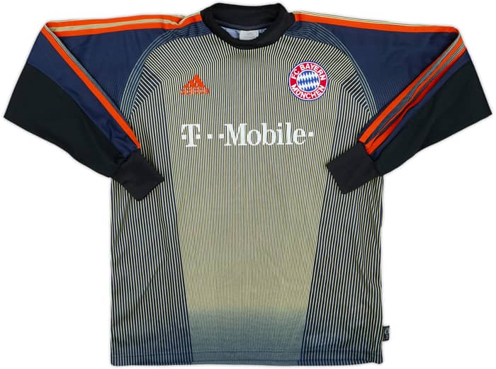 2003-04 Bayern Munich GK Shirt Kahn #1 - 5/10 - (XL.Boys)