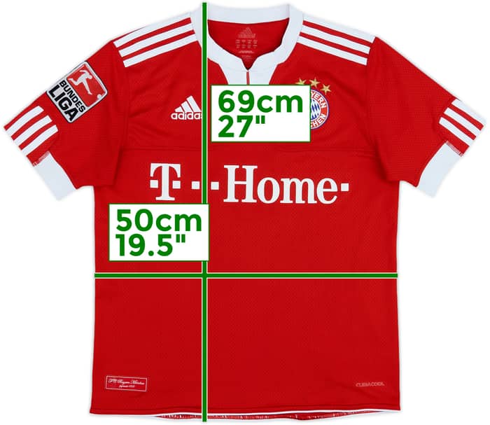 2009-10 Bayern Múnich Camiseta Local - 8