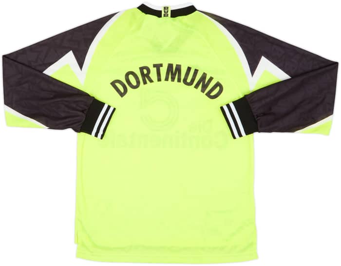 1995-96 Borussia Dortmund Home L/S Shirt - 8/10 - (S)