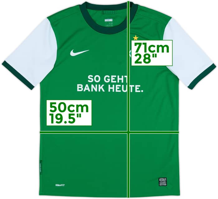 2009-10 Werder Bremen Home Shirt - 8/10 - (XL.Boys)