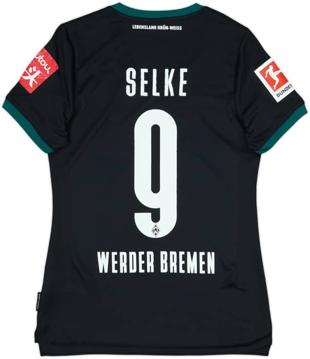 2019-20 Werder Bremen Third Shirt Selke #9 - 6/10 - (Women's S)