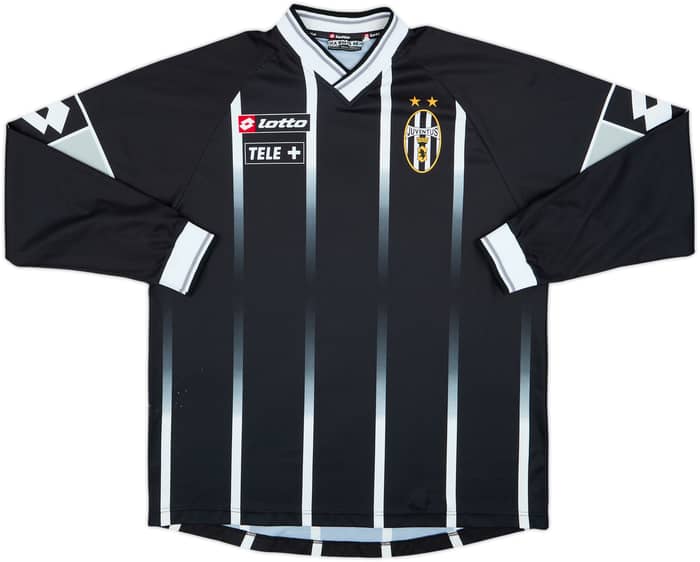 2000-01 Juventus Lotto Training L/S Shirt - 6/10 - (XL)