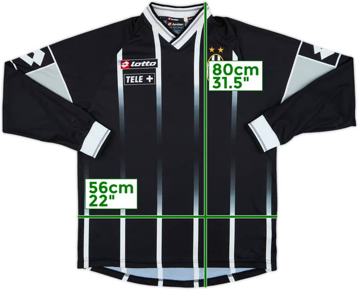 2000-01 Juventus Lotto Training L/S Shirt - 6/10 - (L)