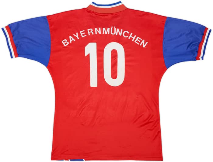 1993-95 Bayern Munich Home Shirt #10 - 7/10 - (L)