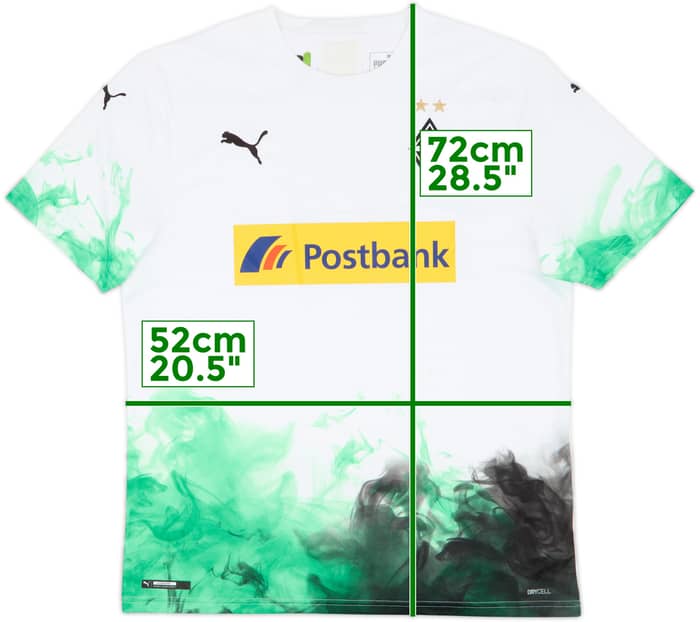 2019-20 Borussia Monchengladbach Home Shirt - 5/10 - (L)