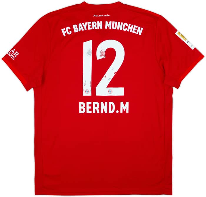 2019-20 Bayern Munich Home Shirt Bernd. M #12 - 5/10 - (XL)