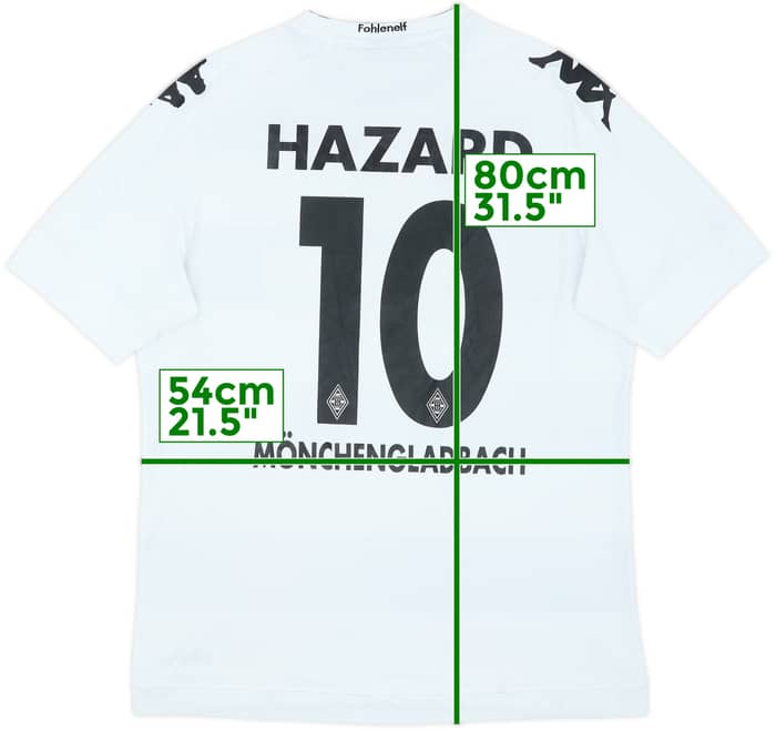 2016-17 Borussia Monchengladbach Home Shirt Hazard #10 - 6/10 - (XL)