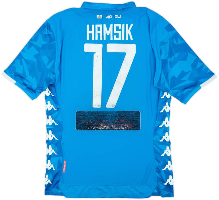 Camiseta de local del Napoli 2018-19 Hamsik #17 - 4/10 - (XL)