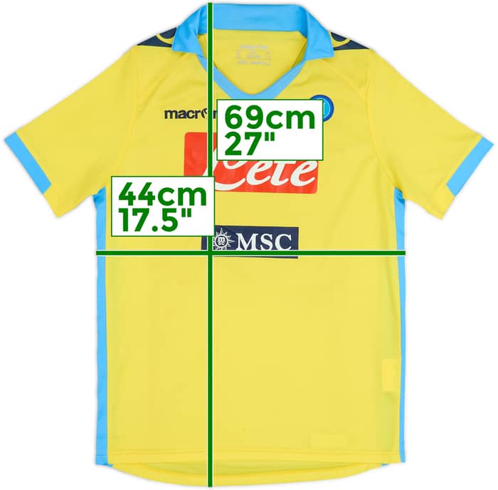 2011-12 Napoli Third Shirt - 7/10 - (L.Boys)