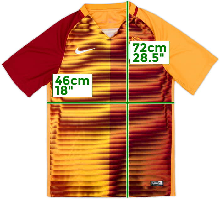 2016-17 Galatasaray Camiseta de local - 8/10 - (S)