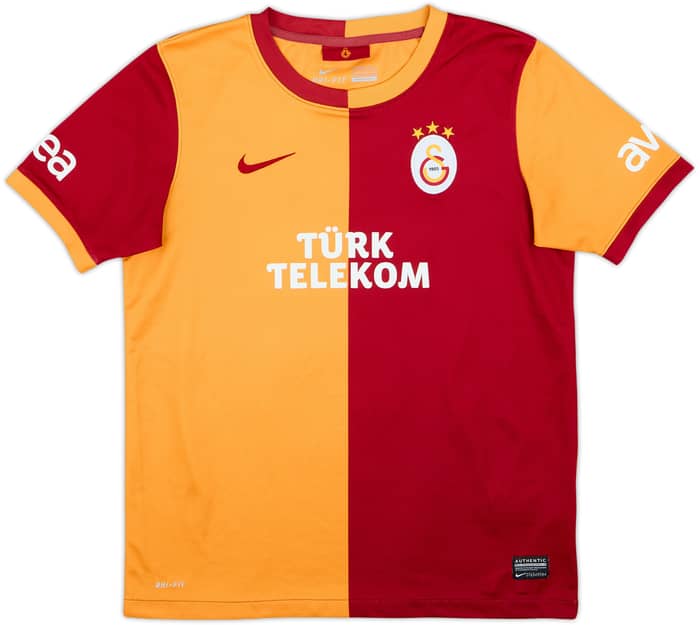 2013-14 Galatasaray Home Shirt Drogba #11 - 8/10 - (XL.Boys)
