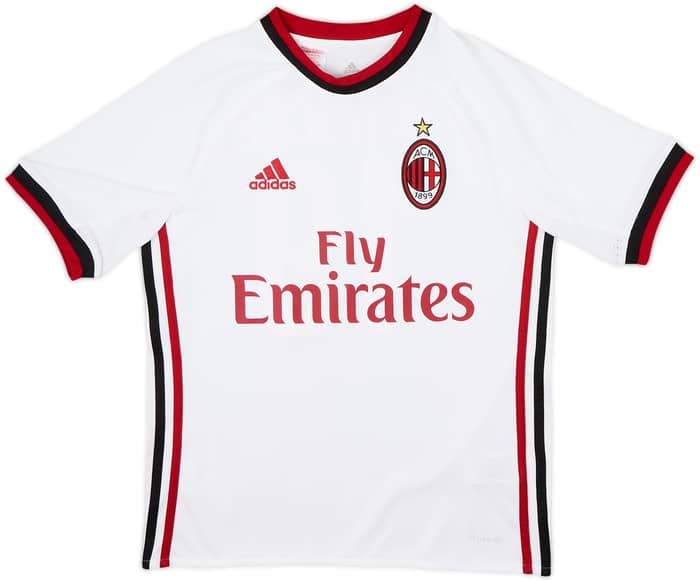 2017-18 AC Milan Away Shirt Bonucci #19 - 7/10 - (L.Boys)