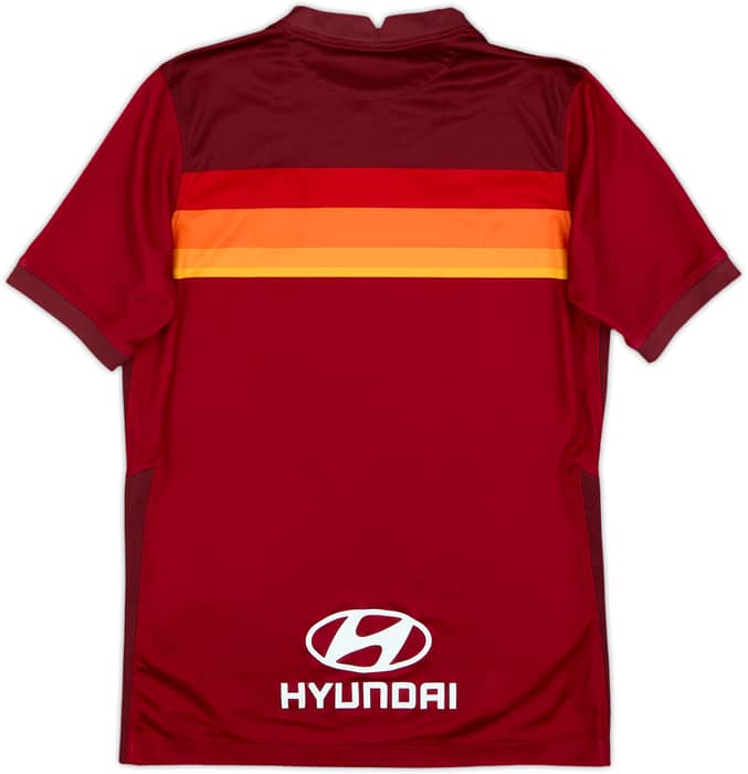 2020-21 Roma Home Shirt - 4/10 - (13-14 Years)