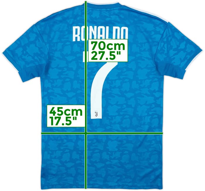 2019-20 Juventus Third Shirt Ronaldo #7 - 3/10 - (XS)