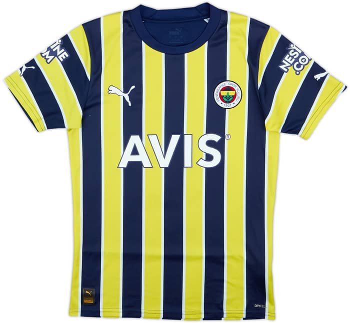 2022-23 Fenerbahce Home Shirt Firat #6 - 6/10 - (S)