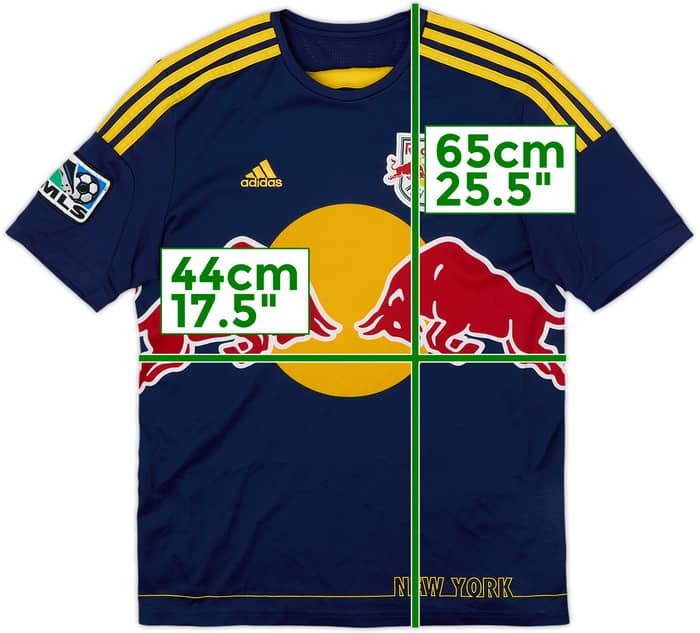 2014-16 New York Red Bulls Away Shirt - 7/10 - (13-14 Years)