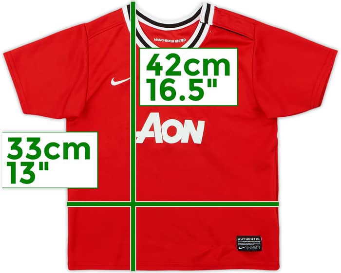 2011-12 Manchester United Home Shirt - 8/10 - (18-36 Months)