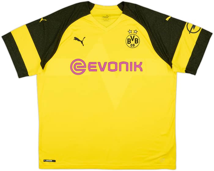 Camiseta de local del Borussia Dortmund 2018-19 Manfred #80 - 8/10 - (3XL)