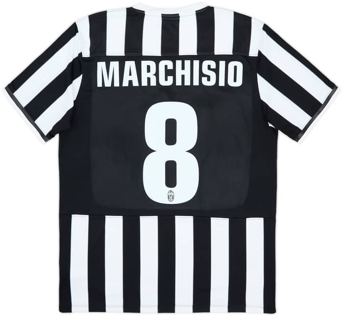 2013-14 Juventus Home Shirt Marchisio #8 - 8/10 - (L)