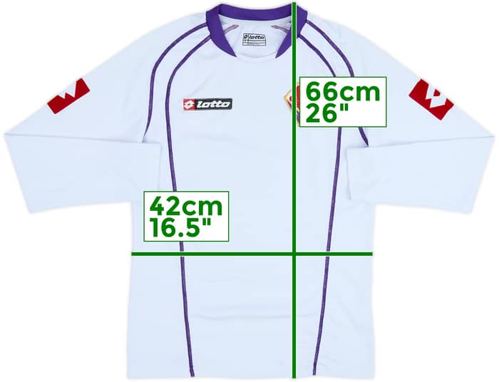 2006-07 Fiorentina Away L/S Shirt - 6/10 - (S)