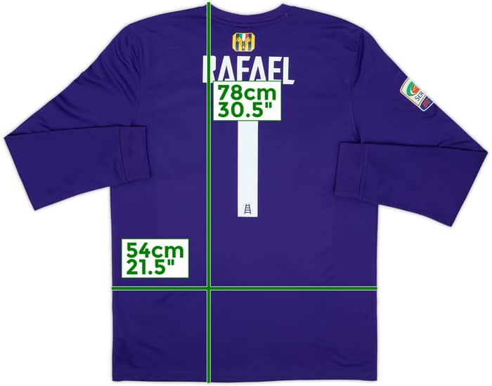 2013-14 Hellas Verona GK Shirt Rafael #1 - 8/10 - (L)