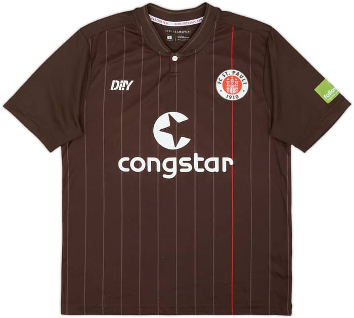 2021-22 St Pauli Home Shirt Mila #5 - 6/10 - (S)