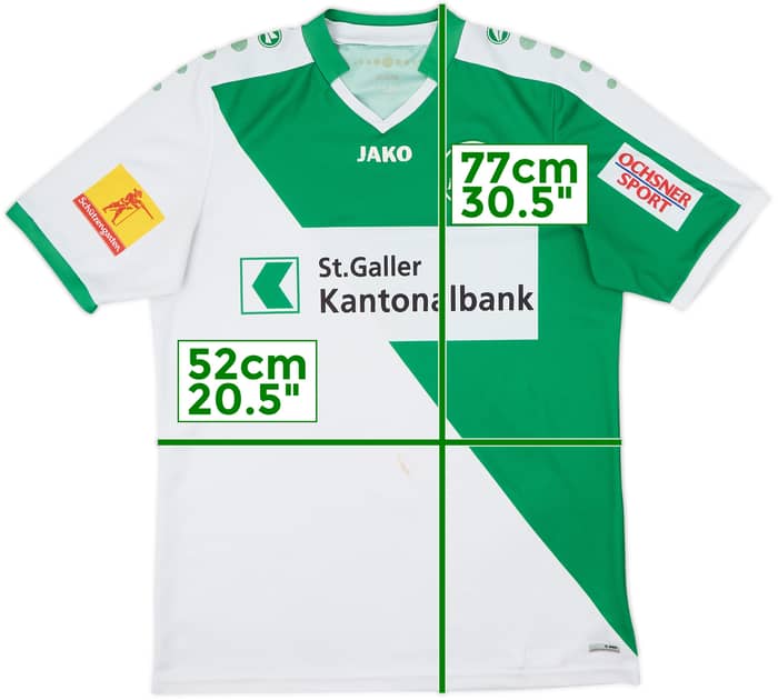 2016-17 St Gallen Home Shirt - 5/10 - (L)