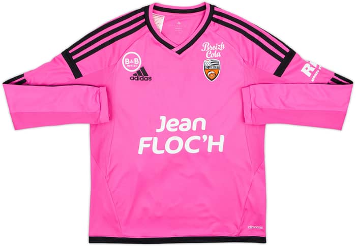 2016-17 FC Lorient GK Shirt Lecomte #40 - 6/10 - (13-14 Years)