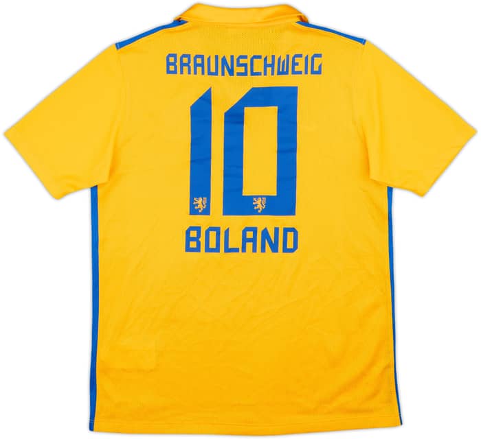 2015-16 Eintracht Braunschweig Home Shirt Boland #10 - 8/10 - (XL.Boys)
