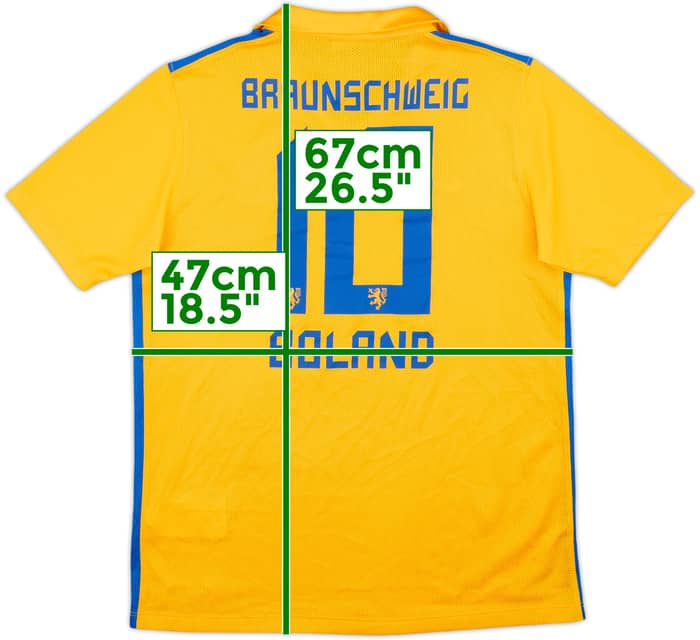 2015-16 Eintracht Braunschweig Home Shirt Boland #10 - 8/10 - (XL.Boys)