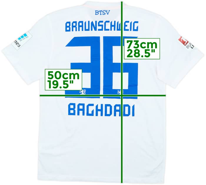 2015-16 Eintracht Braunschweig Third Shirt Baghdadi #36 - 8/10 - (M)