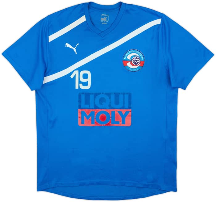2012 Strasbourg Bowling 'Champion de France' Home Shirt #19 - 5/10 - (XL)