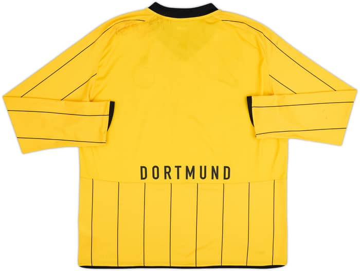 2008-09 Borussia Dortmund Home L/S Shirt - 4/10 - (XL)