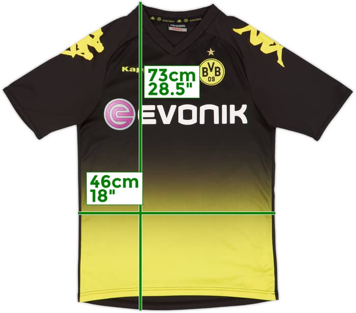 2011-12 Borussia Dortmund Away Shirt - 8/10 - (S)