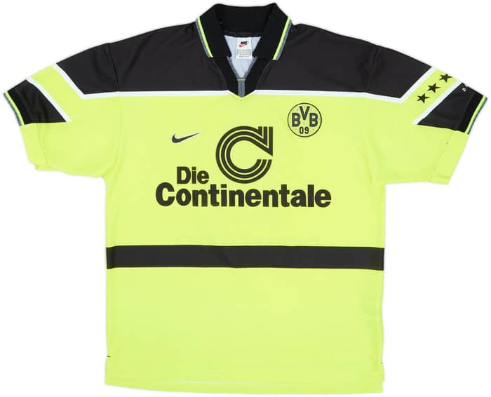 1997-98 Borussia Dortmund Match Issue Home Shirt #8