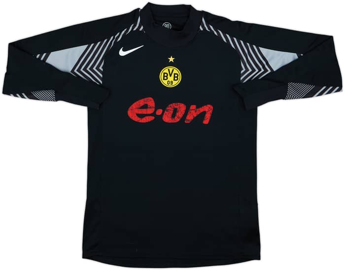 Camiseta de portero del Borussia Dortmund 2005-06 autografiada Weidenfeller #1 - 5/10 - (M)